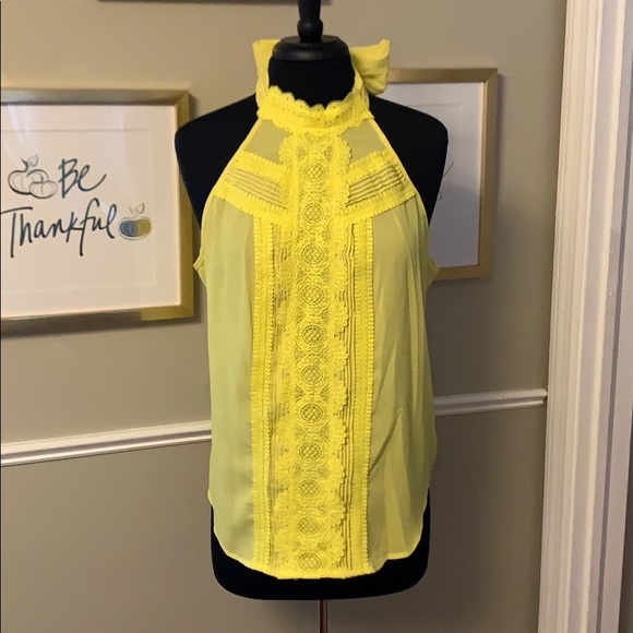 New York & Company Tops - New York & Co - 7th Avenue Lace Halter Top